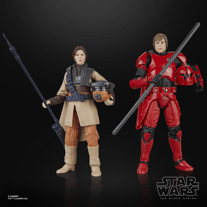 Vintage Hasbro Star Wars Pre-Order Pre-Order Luke Skywalker (Imperial Guard) & Princess Leia Organa (Boushh) SOTE - Black Series Hasbro Star Wars 2-pack