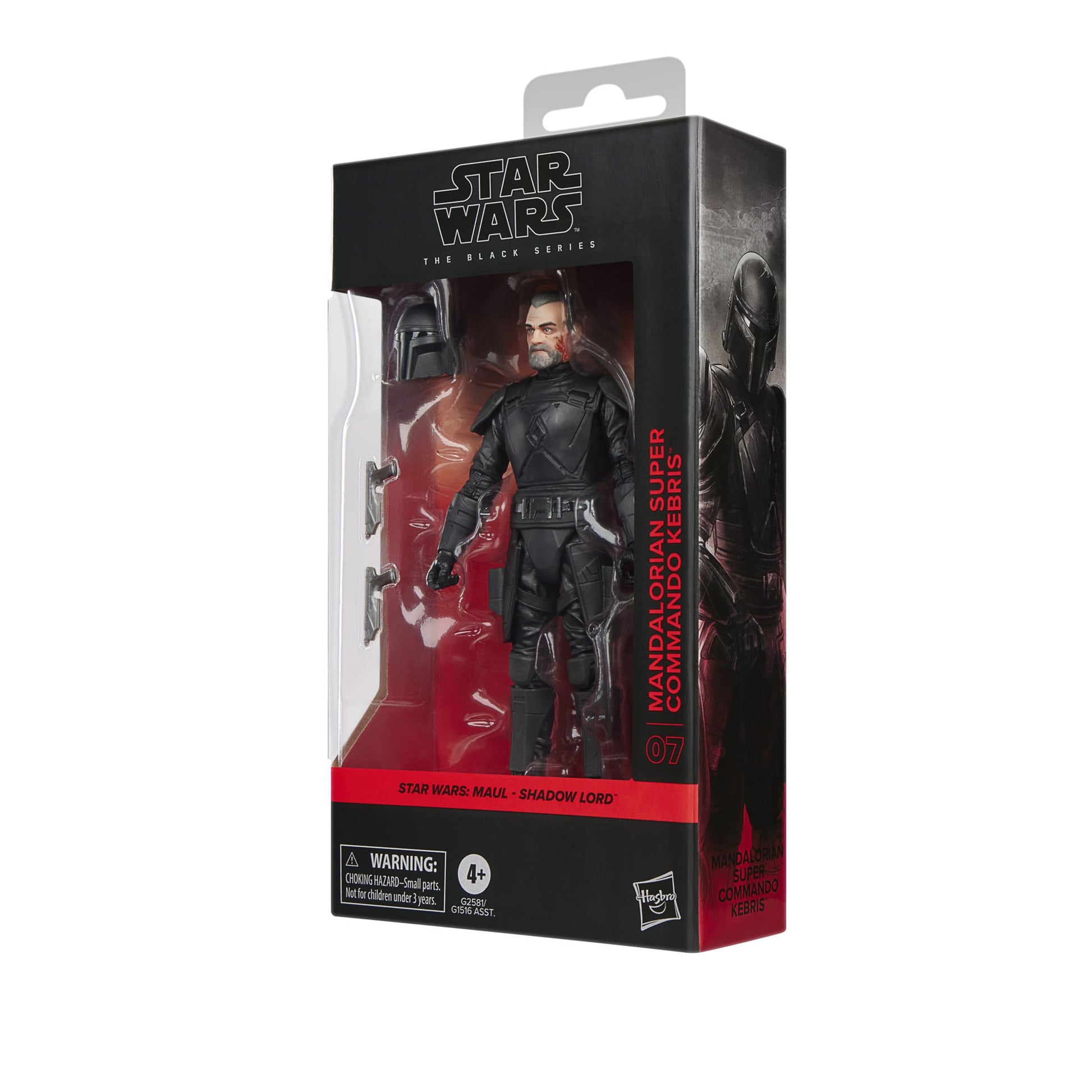 Vintage Hasbro Star Wars Pre-Order Pre-Order Mandalorian Super Commando Kebris (Maul Shadow Lord #07) - Hasbro Black Series (2026)
