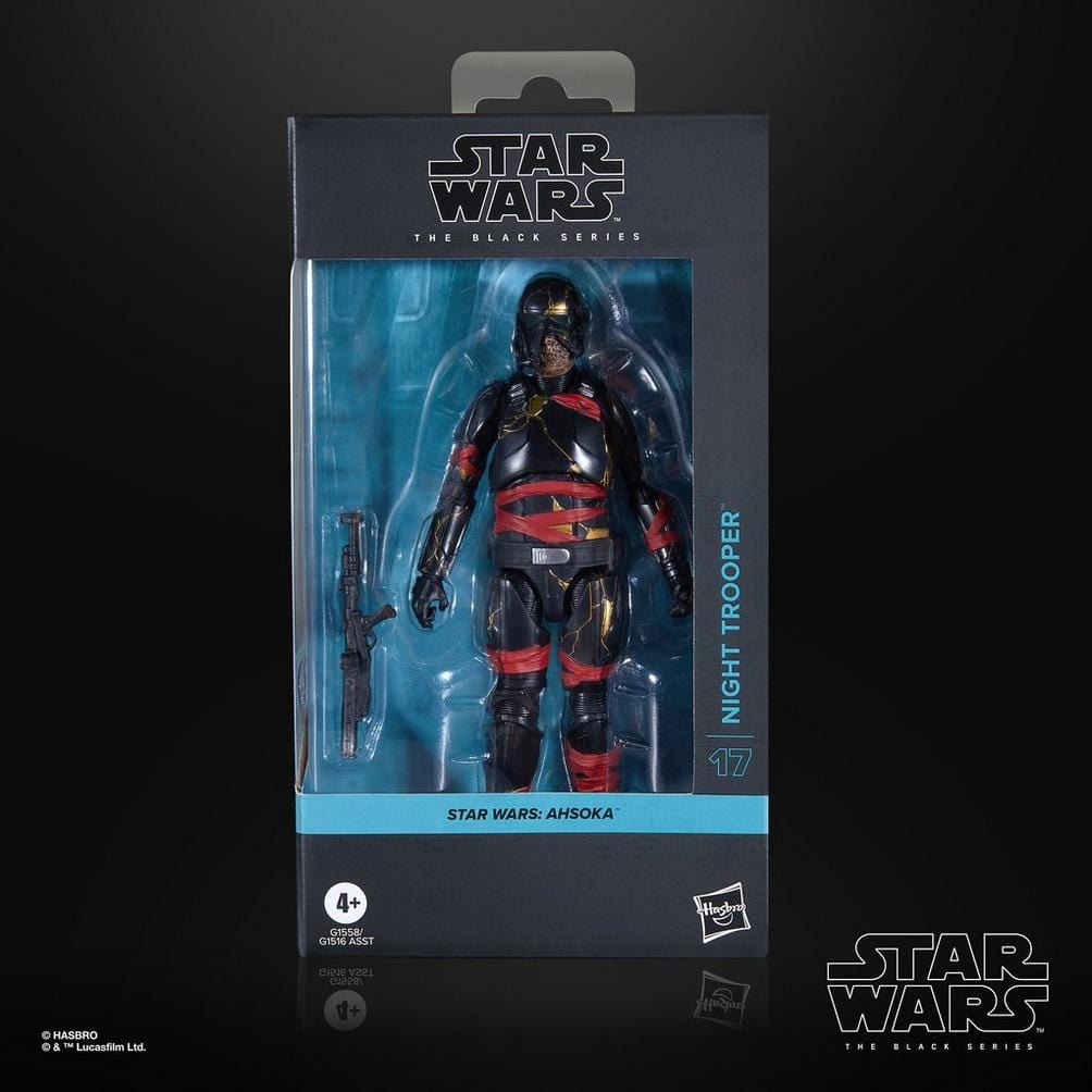 Vintage Hasbro Star Wars Pre-Order Pre-Order Night Trooper - Ahsoka #17 - Hasbro Black Series Star Wars