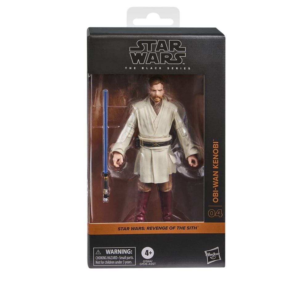 Vintage Hasbro Star Wars Pre-Order Pre-Order Obi-Wan Kenobi ROTS #04  - Black Series Hasbro Star Wars