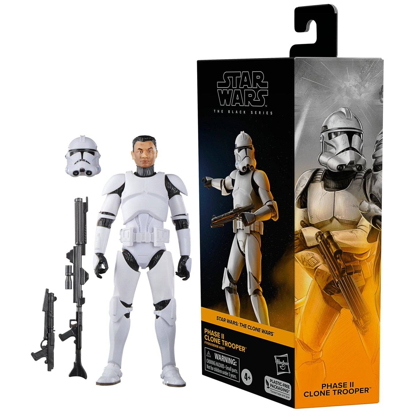 Vintage Hasbro Star Wars Pre-Order Pre-Order Phase II Clone Trooper CW14  (Reissue) - Black Series Hasbro Star Wars