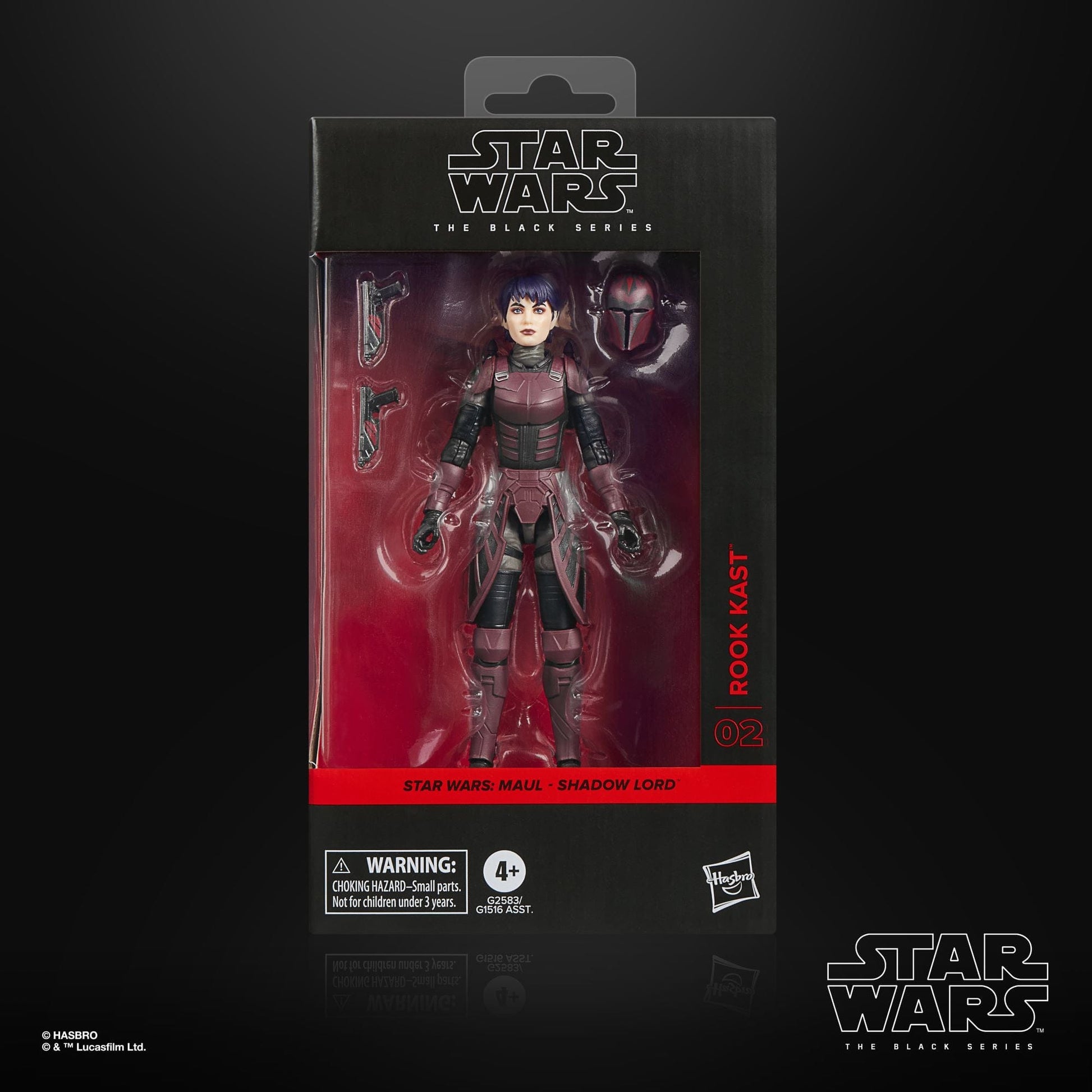 Vintage Hasbro Star Wars Pre-Order Pre-Order Rook Kast - Maul Shadow Lord #02- Hasbro Black Series (2026)`