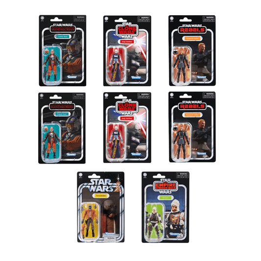 Vintage Hasbro Star Wars Pre-Order Pre-Order SEALED CASE of 8 Figures - Wave 7 - The Vintage Collection