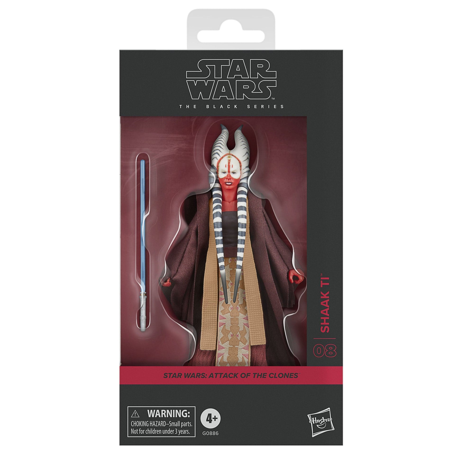 Vintage Hasbro Star Wars Pre-Order Pre-Order Shaak Ti (ATOC) #08 - Black Series Hasbro Star Wars