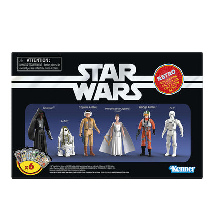 Vintage Hasbro Star Wars Pre-Order Pre-Order Star Wars: A New Hope 6-Pack (2026) - Series 4 - Hasbro Retro Collection