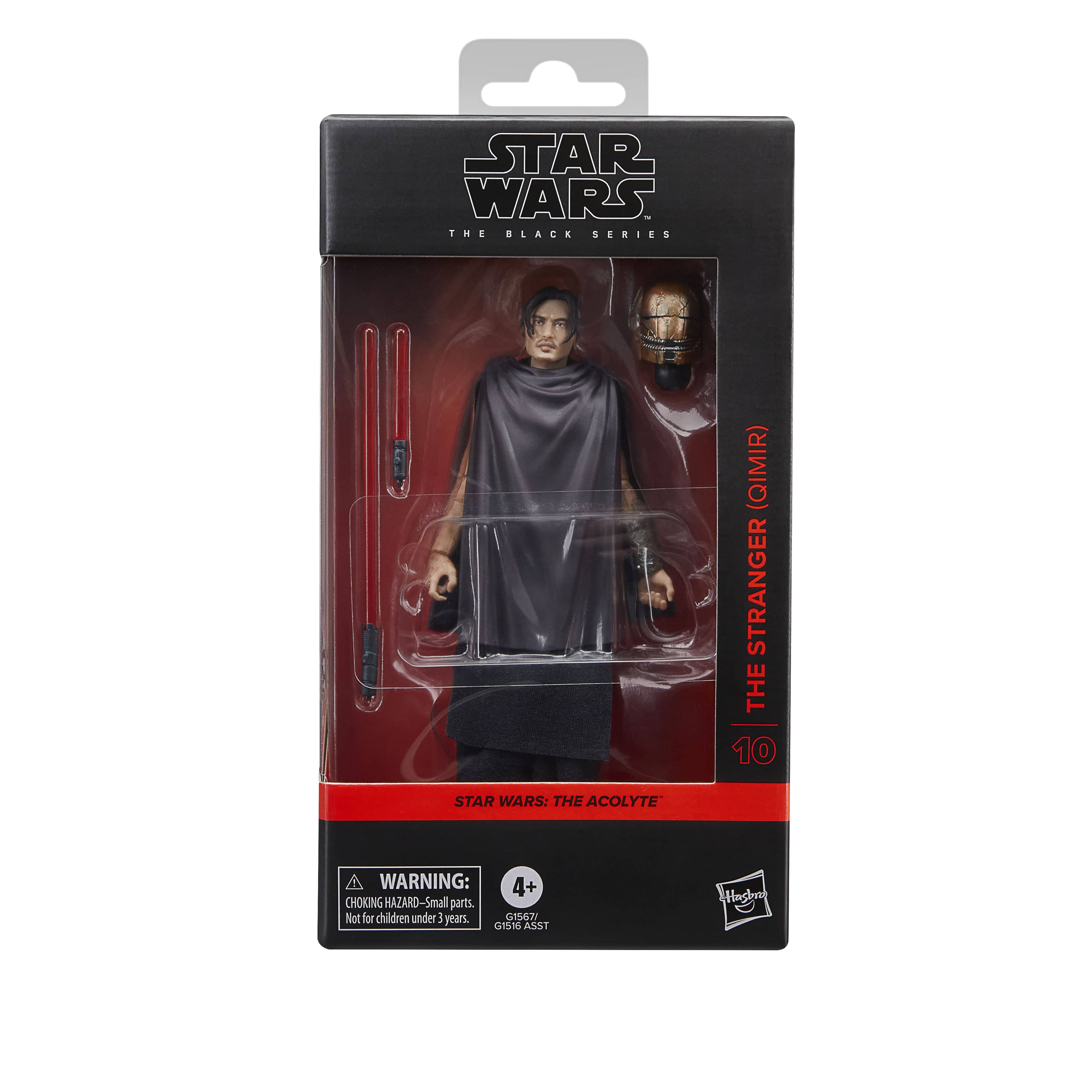 Hasbro 2025 The Stranger (Qimir) Acolyte Black Series Star Wars