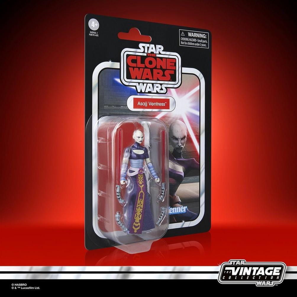 Vintage Hasbro Star Wars Pre-Order Pre-Order VC364 Asajj Ventress (Clone Wars) - The Vintage Collection