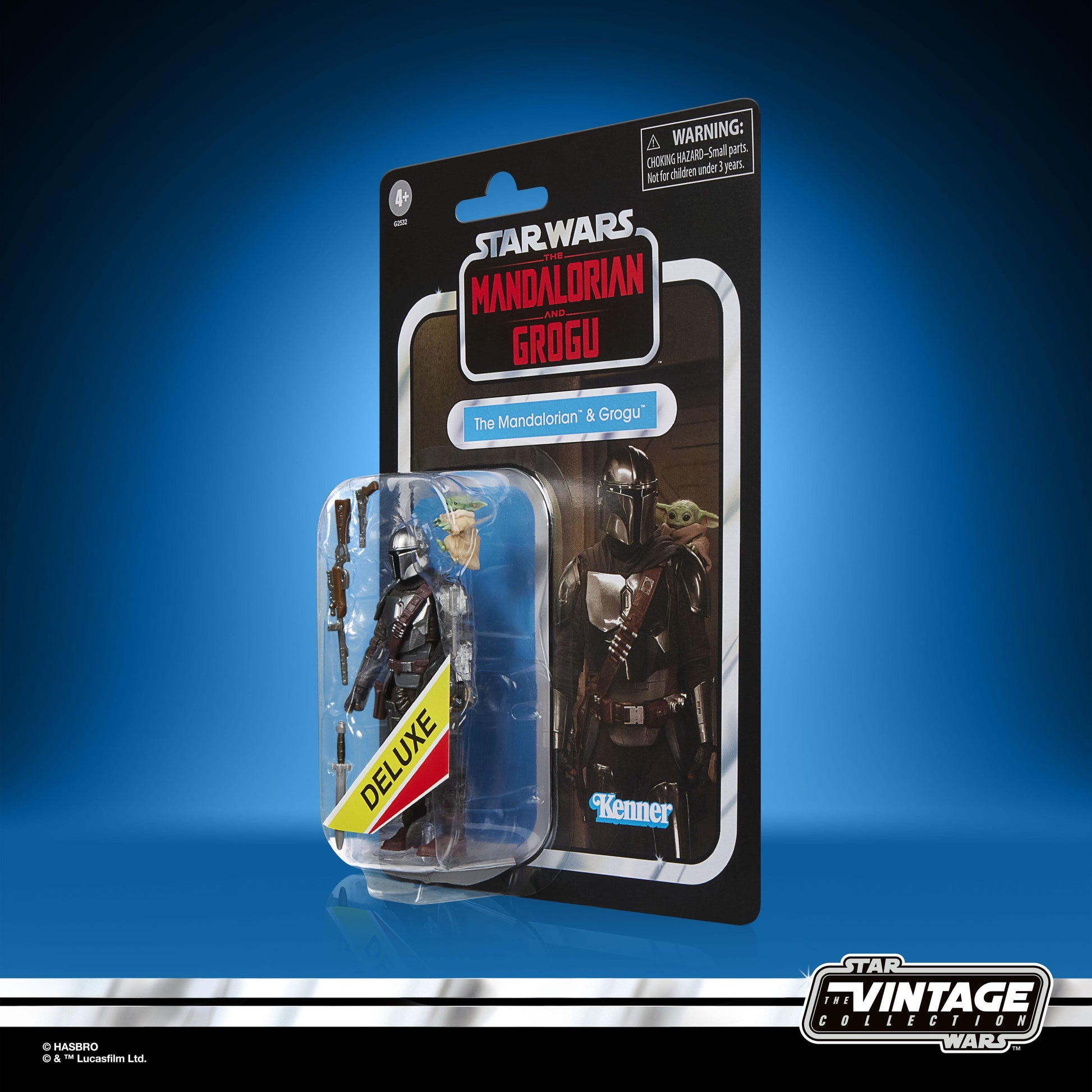 Vintage Hasbro Star Wars Pre-Order Pre-Order VC395 The Mandalorian & Grogu Deluxe- Hasbro Vintage Collection