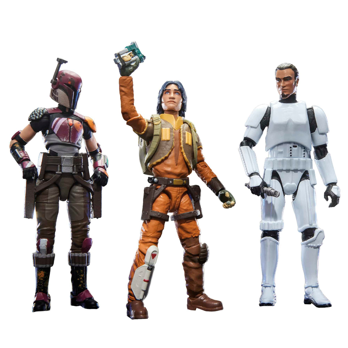 Vintage Hasbro Star Wars Pre-Order Pre-Order VC425, 426 & 427 Lothal Rebels Set 3 Pack (Ezra, Sabine & Kanan) - Hasbro Vintage Collection (2027)