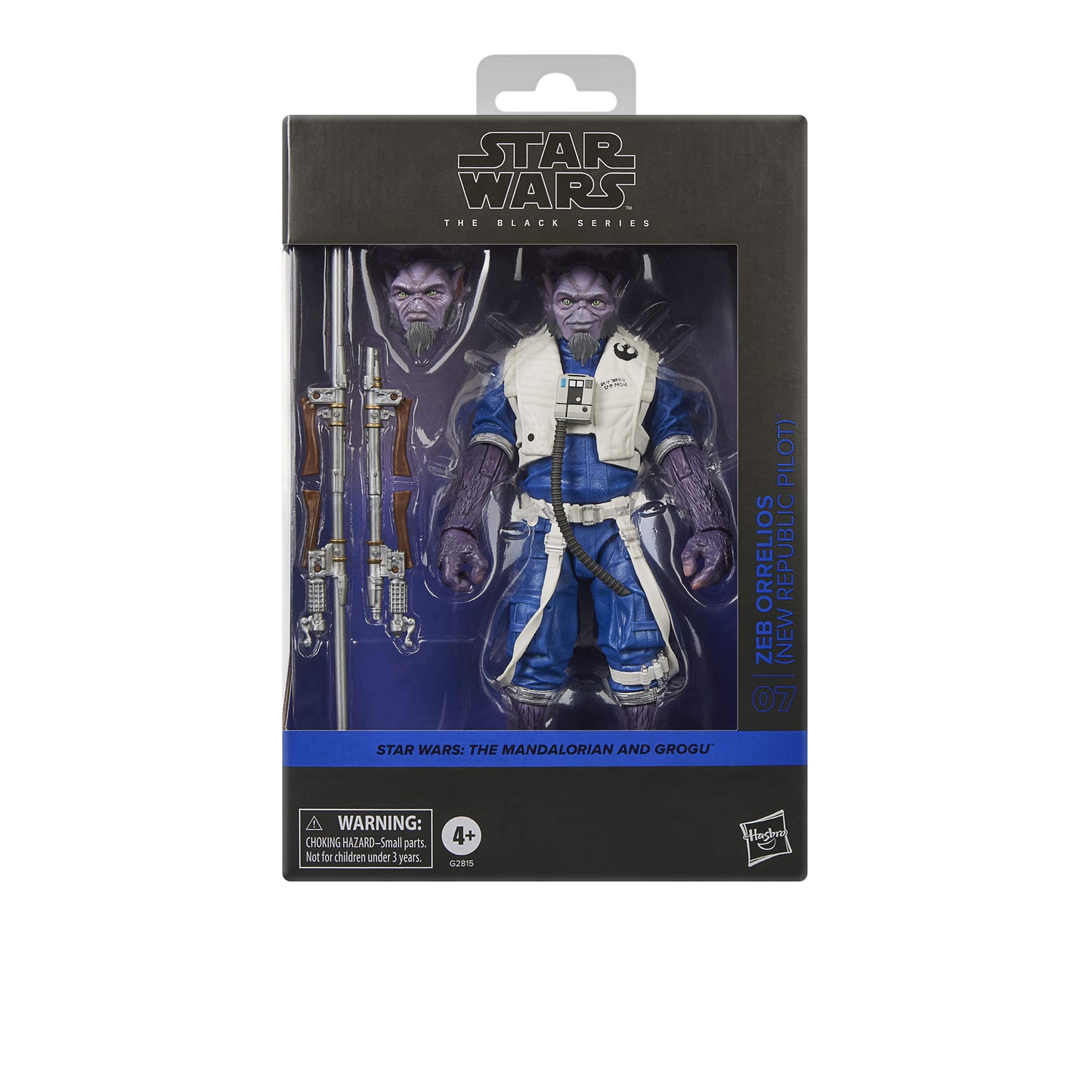 Vintage Hasbro Star Wars Pre-Order Pre-Order Zeb Orrelios (New Republic Pilot) Deluxe - The Mandalorian and Grogu #07 - Hasbro Black Series (2026)