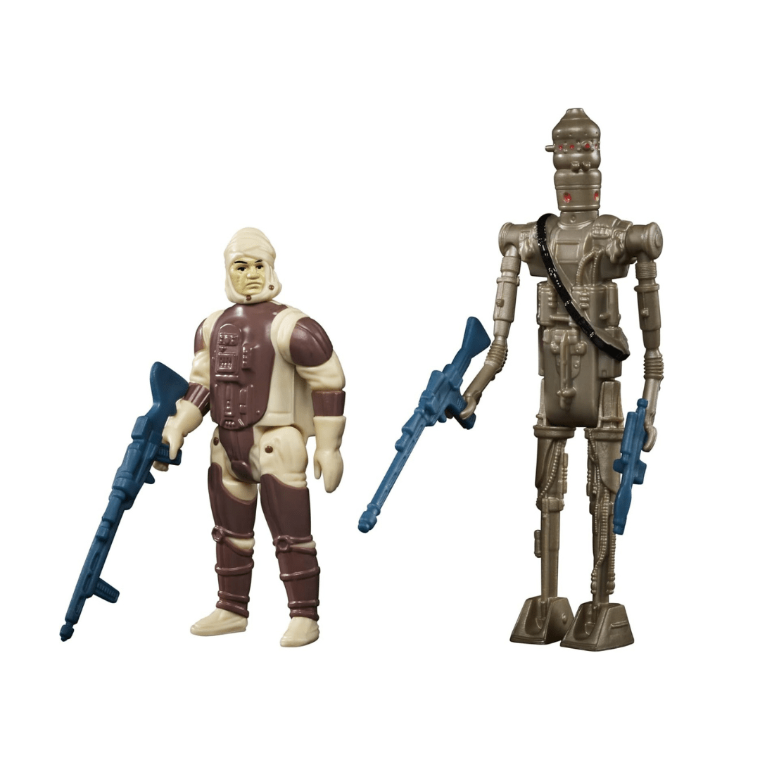 Vintage Hasbro Star Wars Retro Collection Dengar & IG-88 (ESB) - Retro Collection Special Action Figure 2-Pack