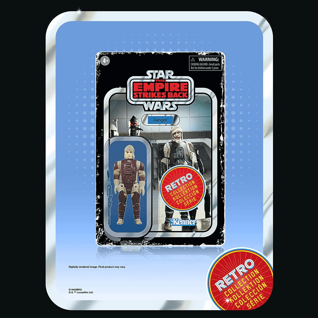 Vintage Hasbro Star Wars Retro Collection Dengar & IG-88 (ESB) - Retro Collection Special Action Figure 2-Pack