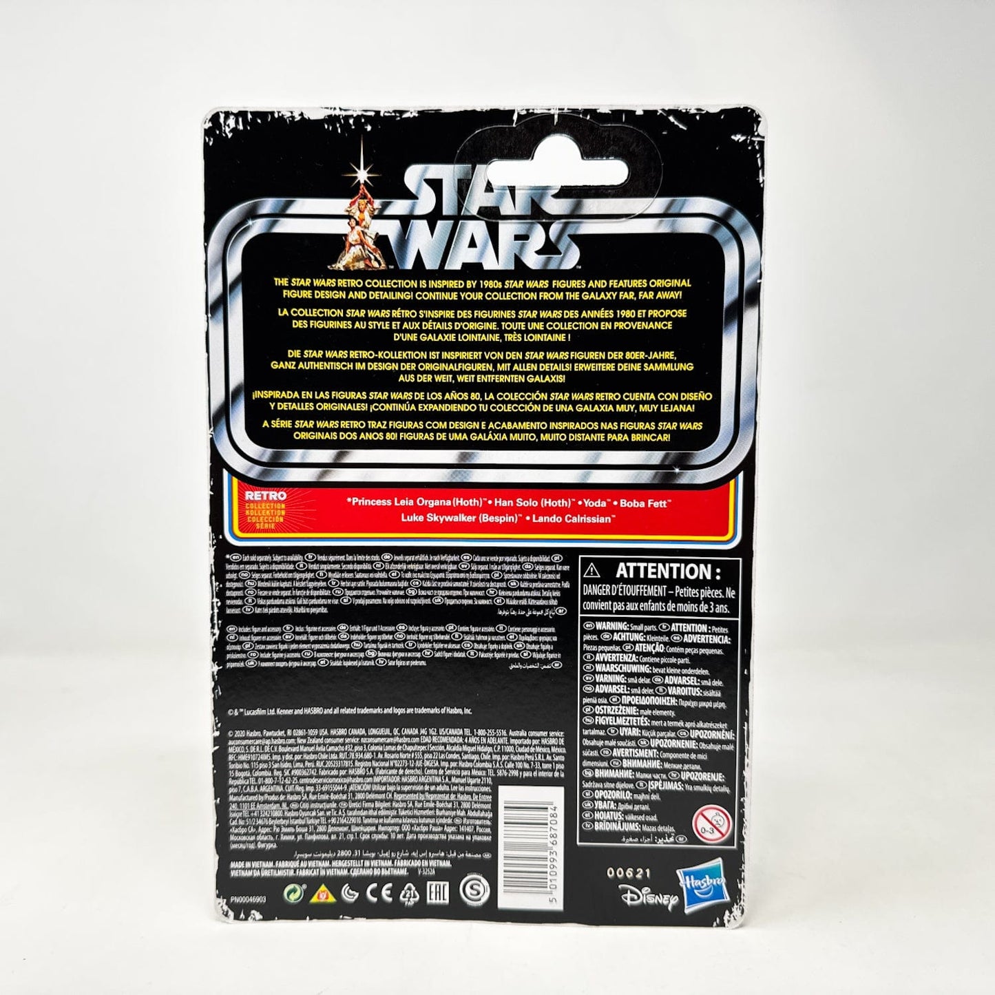 Vintage Hasbro Star Wars Retro Collection Han Solo (Hoth) - Retro Collection Hasbro