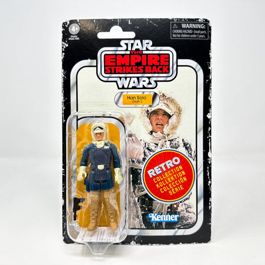 Vintage Hasbro Star Wars Retro Collection Han Solo (Hoth) - Retro Collection Hasbro