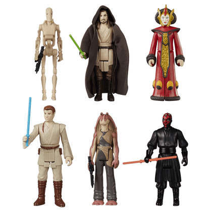 Vintage Hasbro Star Wars Retro Collection The Phantom Menace Multipack - Retro Collection Hasbro Star Wars