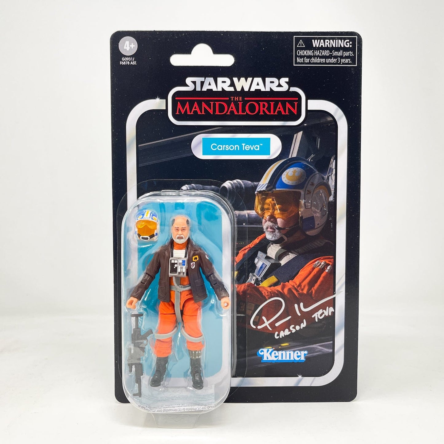 Vintage Hasbro Star Wars Vintage Collection Carded Autographed VC363 Carson Teva - The Vintage Collection