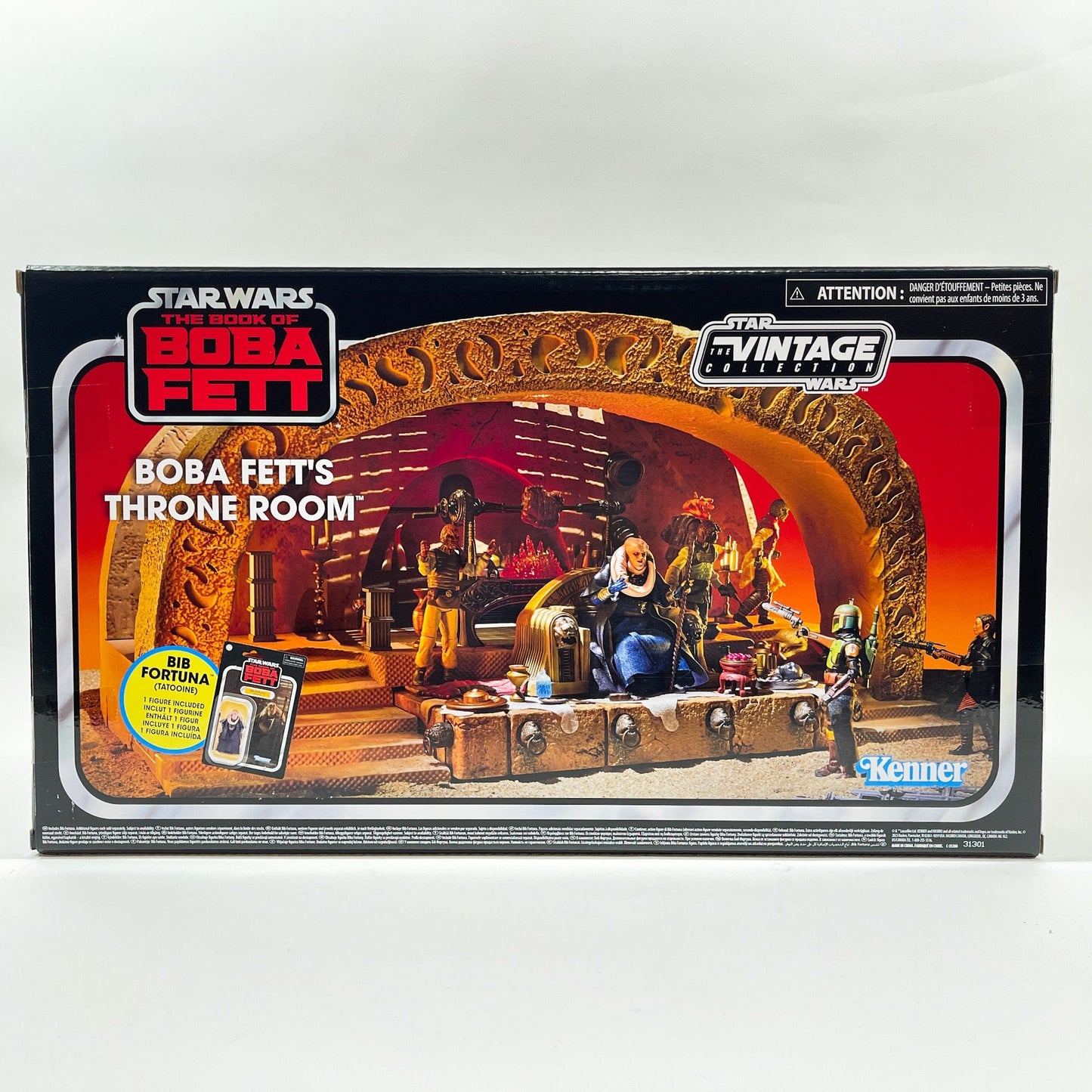 Vintage Hasbro Star Wars Vintage Collection Carded Boba Fett’s Throne Room – Hasbro Vintage Collection (Book of Boba Fett) – Sealed Playset