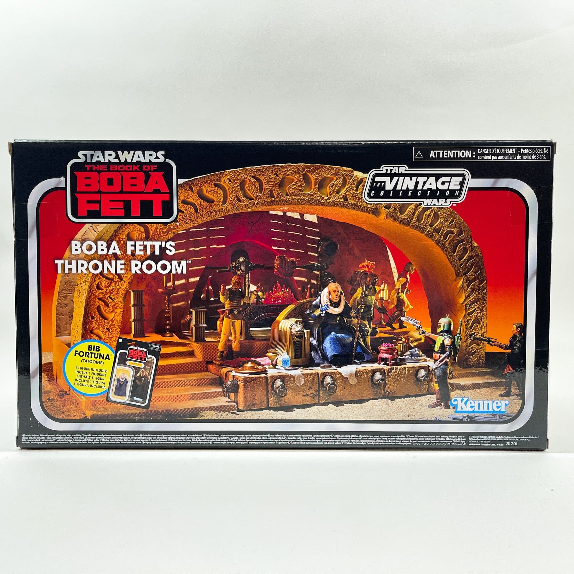Vintage Hasbro Star Wars Vintage Collection Carded Boba Fett’s Throne Room – Hasbro Vintage Collection (Book of Boba Fett) – Sealed Playset