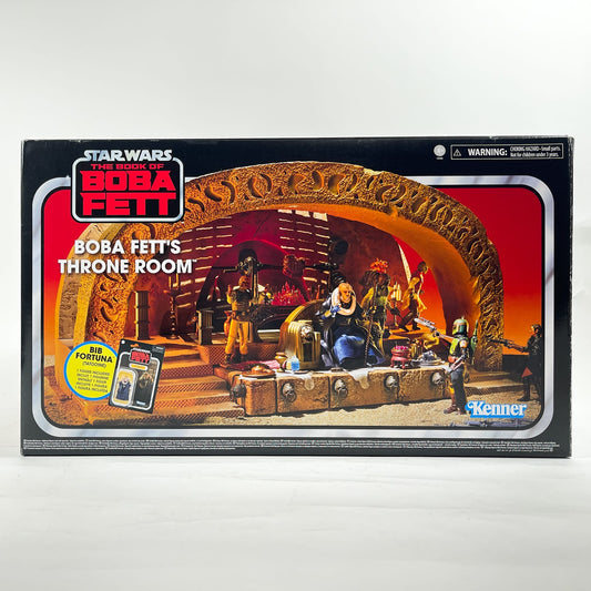 Vintage Hasbro Star Wars Vintage Collection Carded Boba Fett’s Throne Room – Hasbro Vintage Collection (Book of Boba Fett) – Sealed Playset