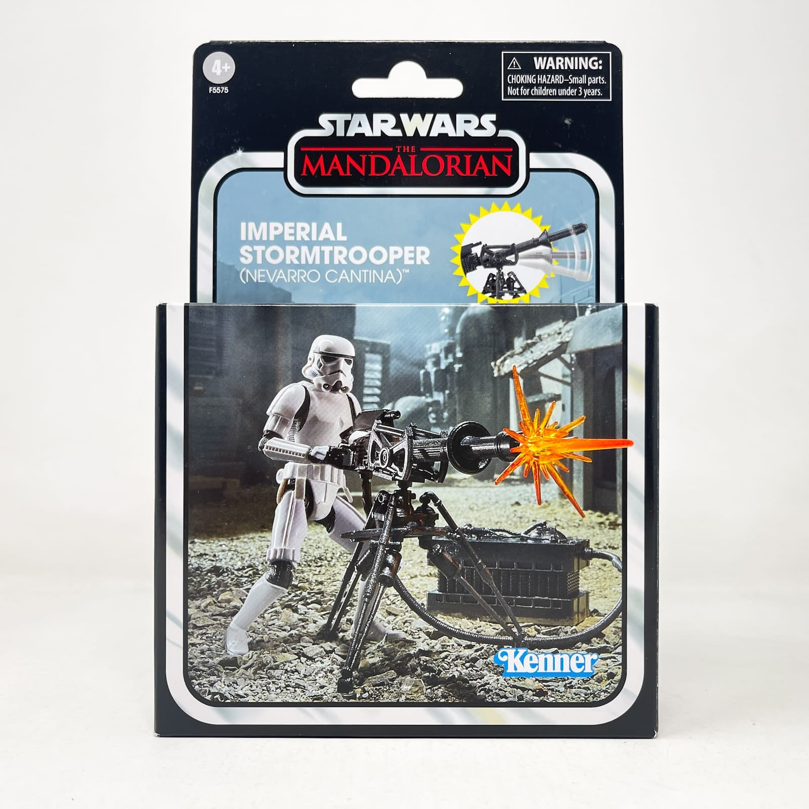 Vintage Hasbro Star Wars Vintage Collection Carded Imperial Stormtrooper - Nevarro Cantina (The Mandalorian) - Deluxe (2022) - The Vintage Collection