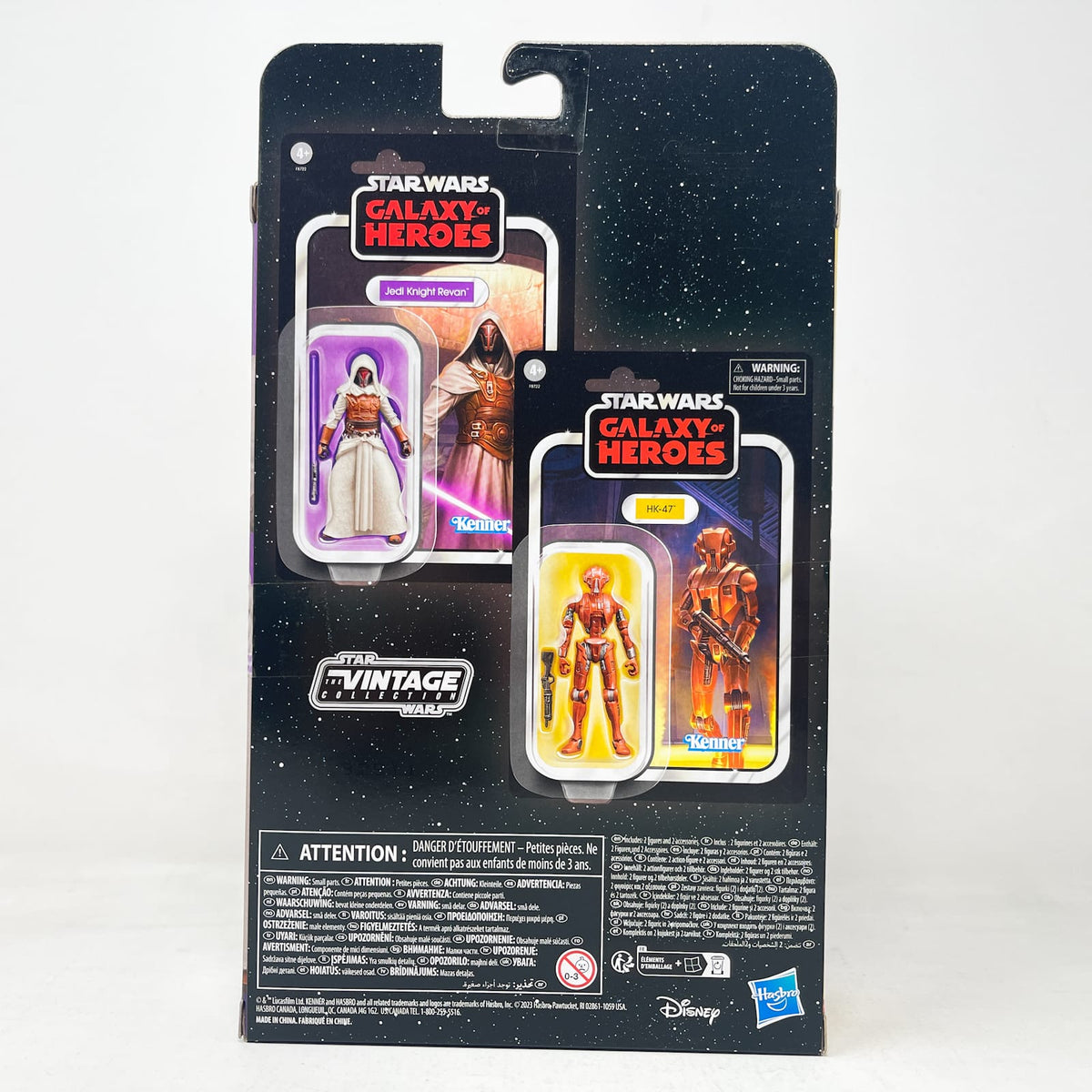 Vintage Hasbro Star Wars Vintage Collection Carded Jedi Knight Revan and HK-47 (Galaxy of Heroes 2-pack)- Hasbro Vintage Collection (2024)