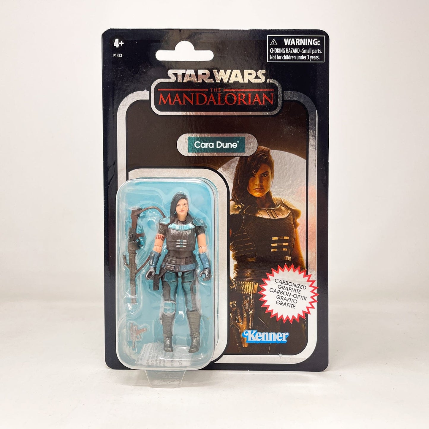 Vintage Hasbro Star Wars Vintage Collection Carded VC Cara Dune (Carbonized) - The Vintage Collection Hasbro Star Wars