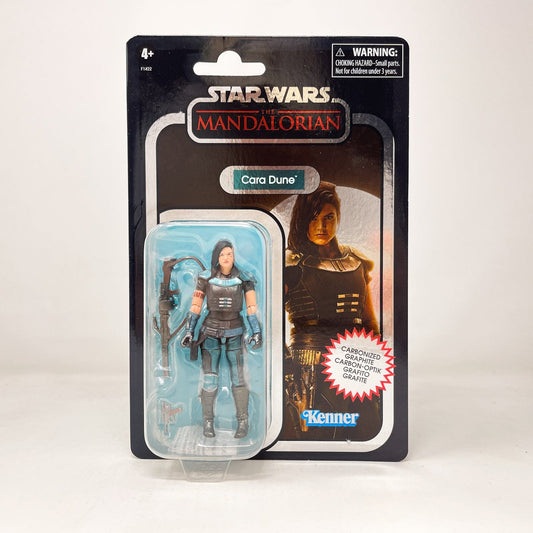 Vintage Hasbro Star Wars Vintage Collection Carded VC Cara Dune (Carbonized) - The Vintage Collection Hasbro Star Wars