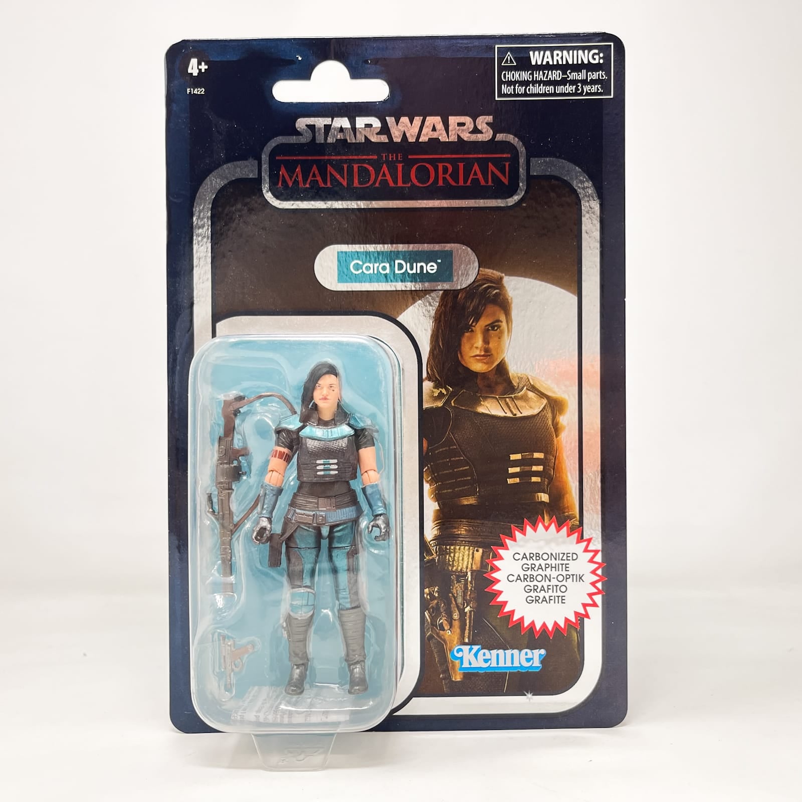 Vintage Hasbro Star Wars Vintage Collection Carded VC Cara Dune (Carbonized) - The Vintage Collection Hasbro Star Wars