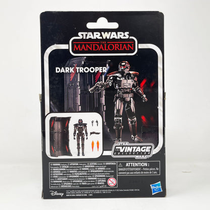 Vintage Hasbro Star Wars Vintage Collection Carded VC Dark Trooper (The Mandalorian) - Deluxe (2022) - The Vintage Collection