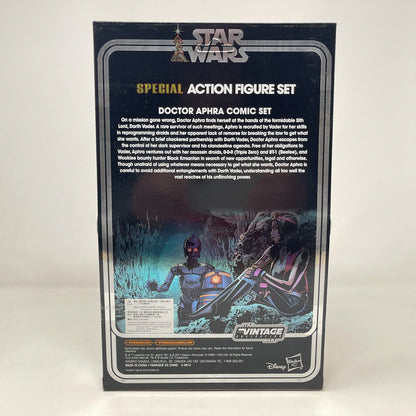Vintage Hasbro Star Wars Vintage Collection Carded VC Doctor Aphra Comic 3-pack SDCC (Unpunched) - The Vintage Collection