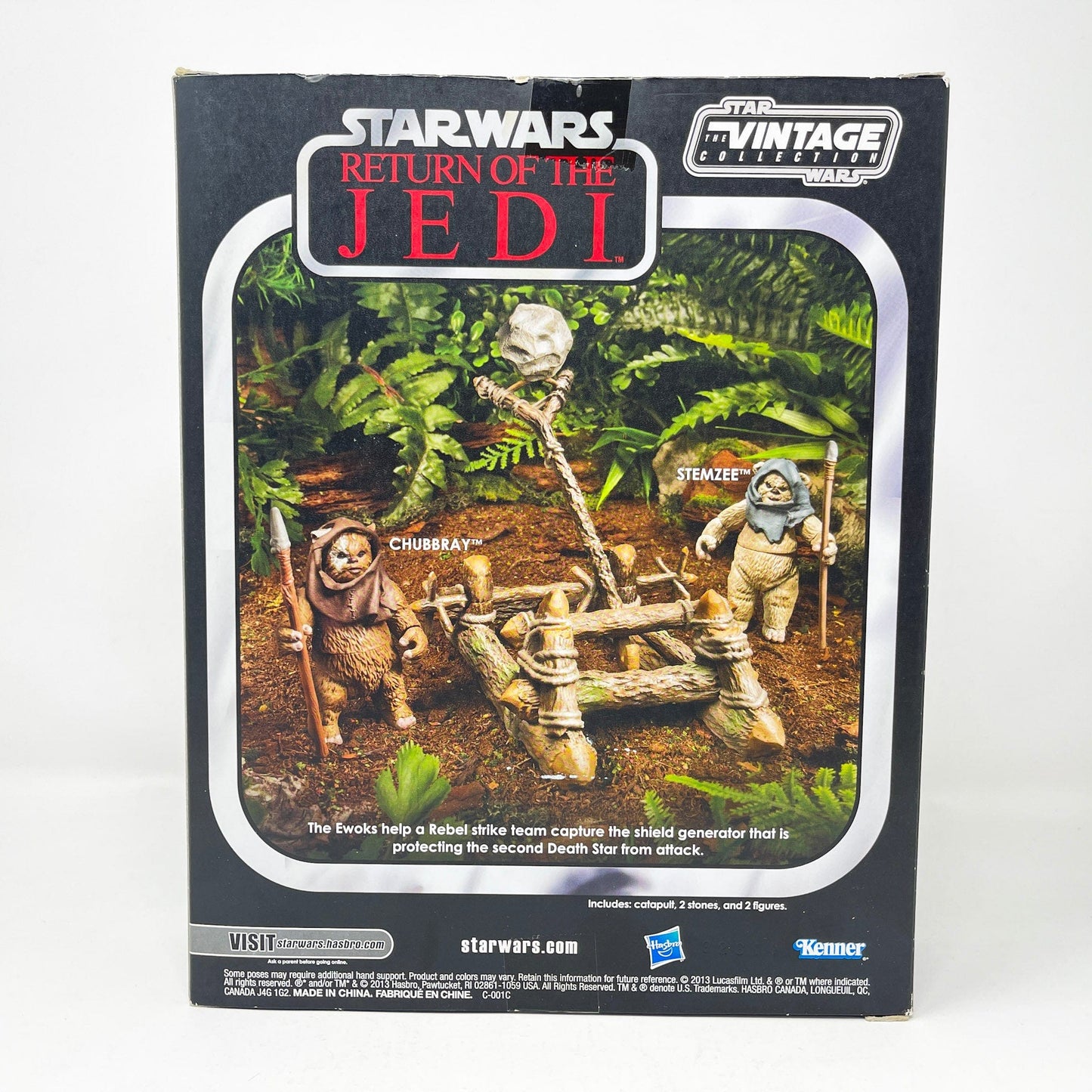 Vintage Hasbro Star Wars Vintage Collection Carded VC Ewok Assault Catapult (2013) K-Mart Exclusive - The Vintage Collection