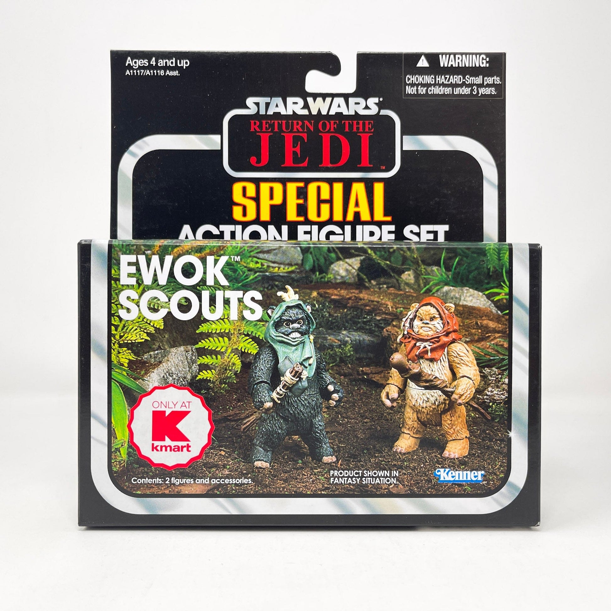Vintage Hasbro Star Wars Vintage Collection Carded VC Ewok Scouts (2012) K-Mart Exclusive - The Vintage Collection