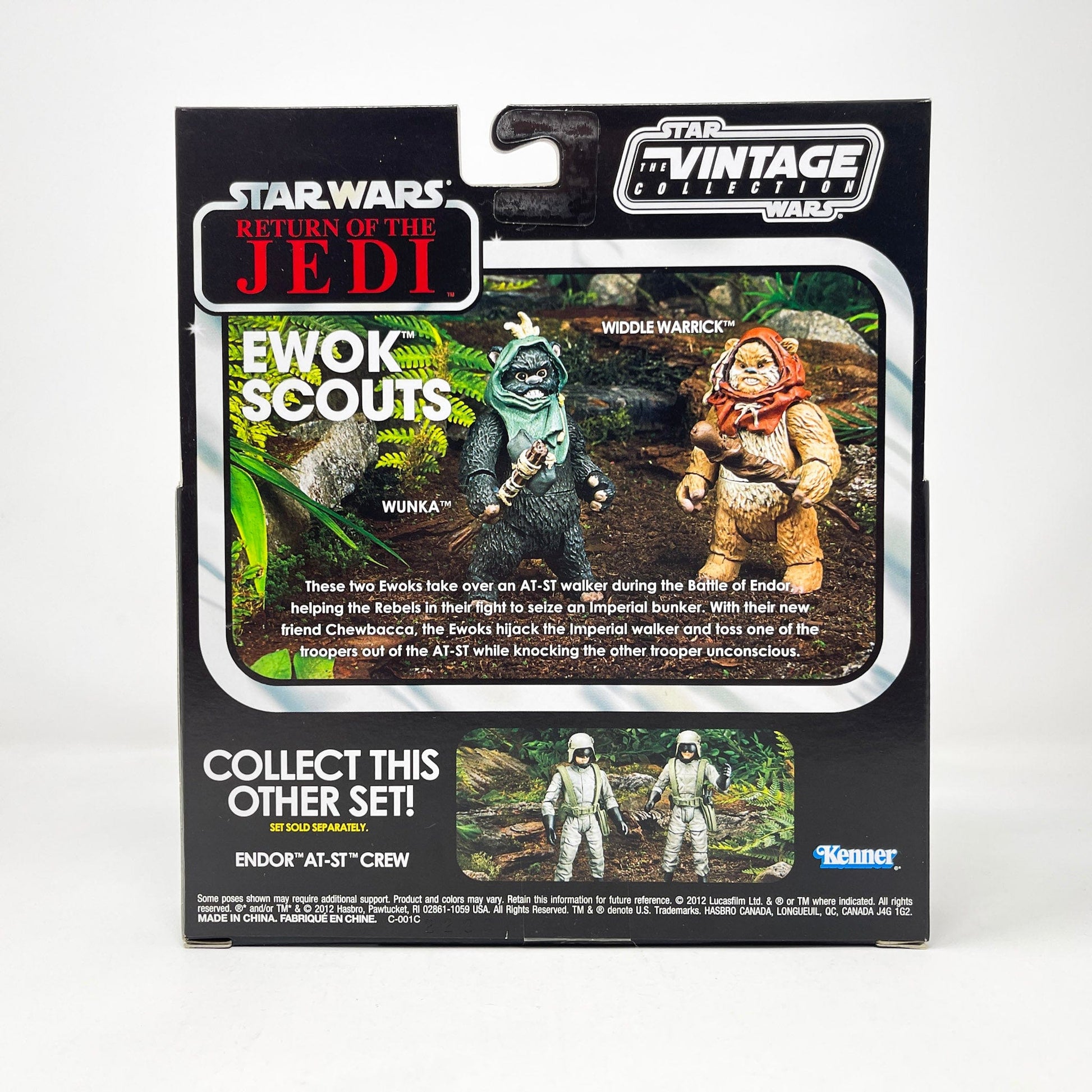 Vintage Hasbro Star Wars Vintage Collection Carded VC Ewok Scouts (2012) K-Mart Exclusive - The Vintage Collection