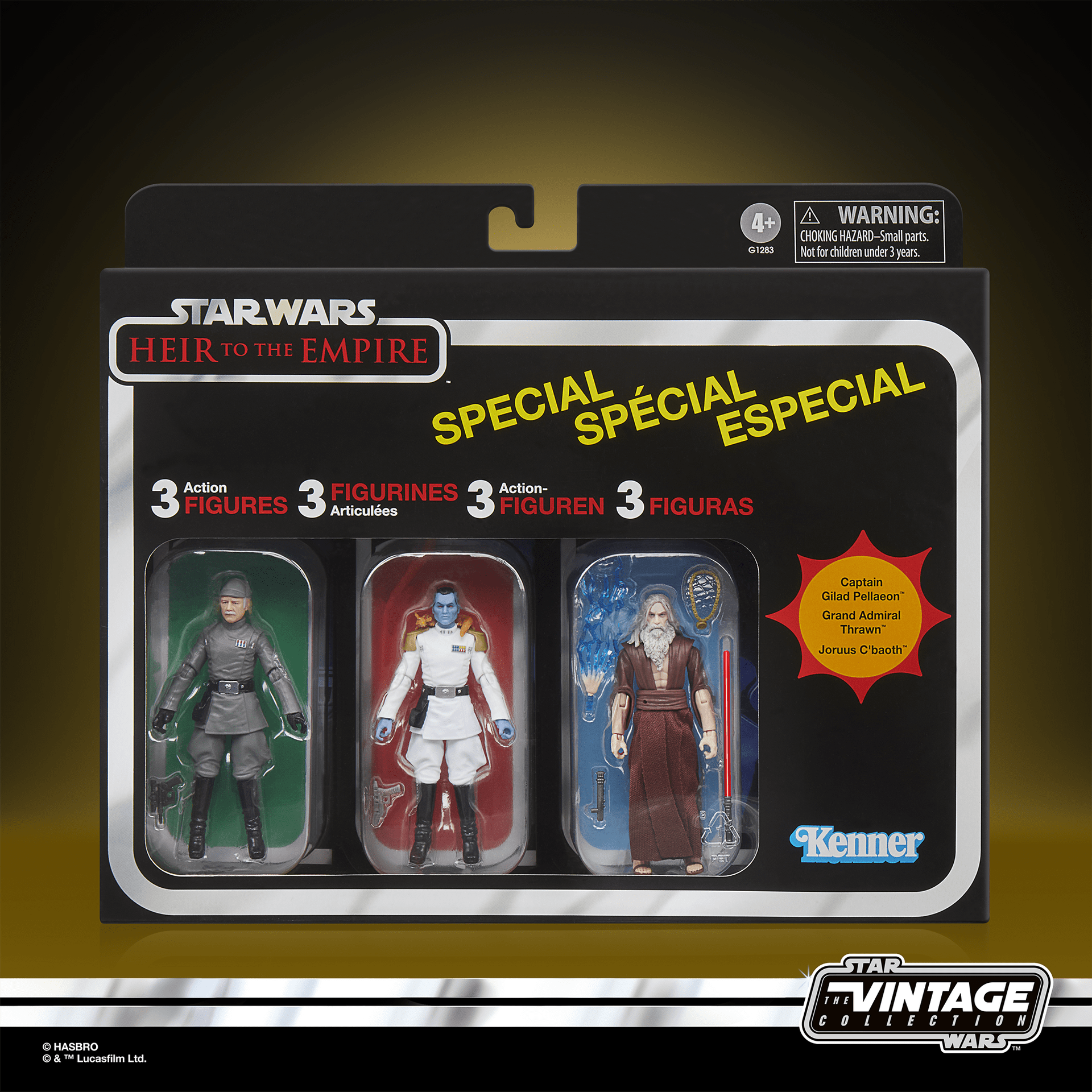 Vintage Hasbro Star Wars Vintage Collection Carded VC Heir to the Empire Special Figure 3-Pack (2025) - The Vintage Collection Multipack