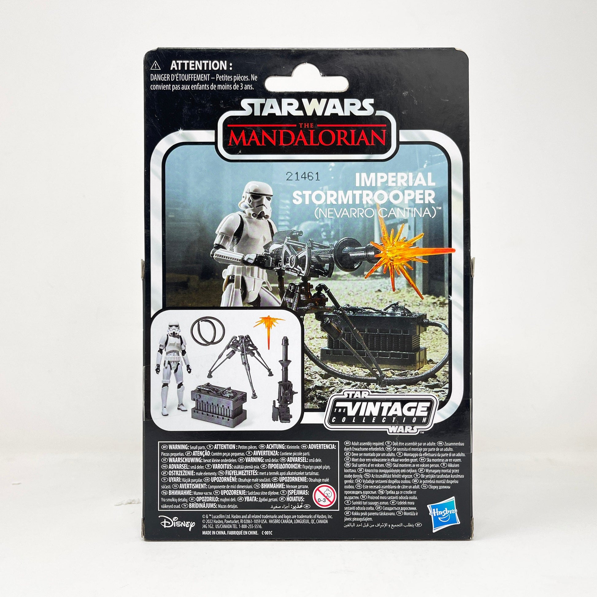 Vintage Hasbro Star Wars Vintage Collection Carded VC Imperial Stormtrooper - Nevarro Cantina (The Mandalorian) - Deluxe (2022) - The Vintage Collection