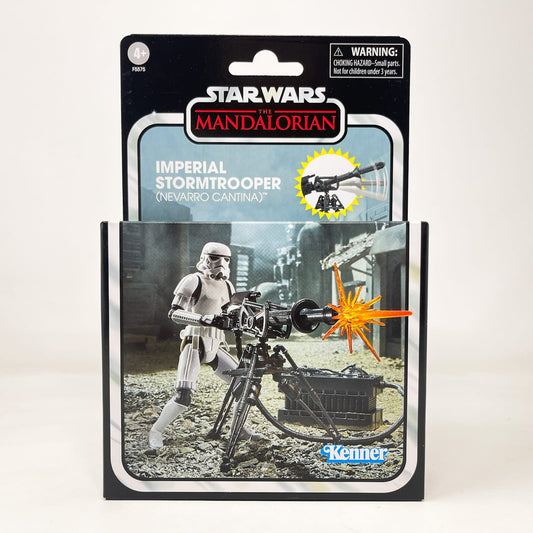 Vintage Hasbro Star Wars Vintage Collection Carded VC Imperial Stormtrooper - Nevarro Cantina (The Mandalorian) - Deluxe (2022) - The Vintage Collection