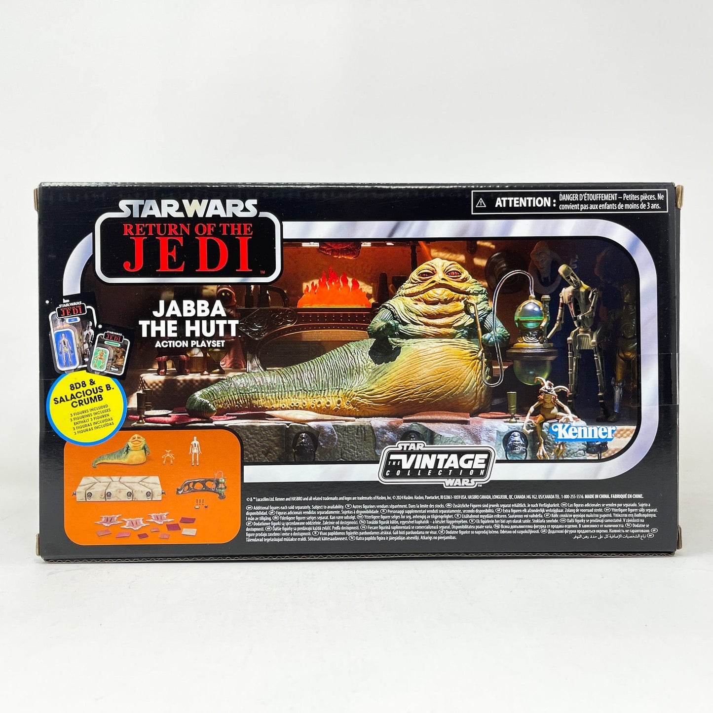 Vintage Hasbro Star Wars Vintage Collection Carded VC Jabba the Hutt Set - Hasbro Vintage Collection