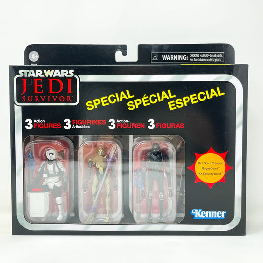 Vintage Hasbro Star Wars Vintage Collection Carded VC Jedi Survivor Special 3 Pack - The Vintage Collection Multipack