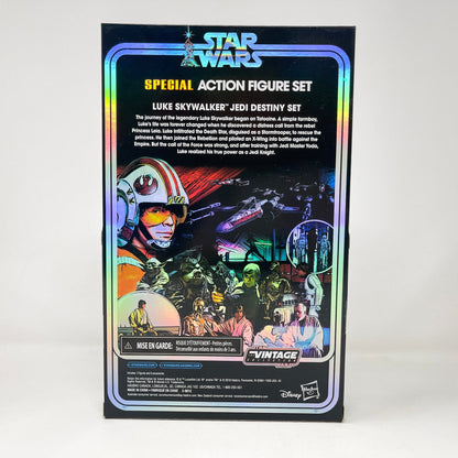 Vintage Hasbro Star Wars Vintage Collection Carded VC Luke Skywalker Jedi Destiny Set (SDCC 2019) - The Vintage Collection Special Action Figure 3-Pack