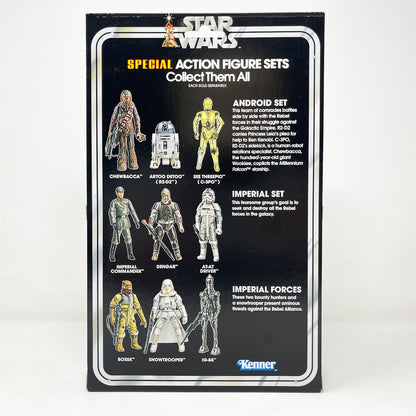 Vintage Hasbro Star Wars Vintage Collection Carded VC Multipack - Android Set - C-3PO, R2-D2, Chewbacca (2011) - Hasbro Vintage Collection Special Action Figure Set