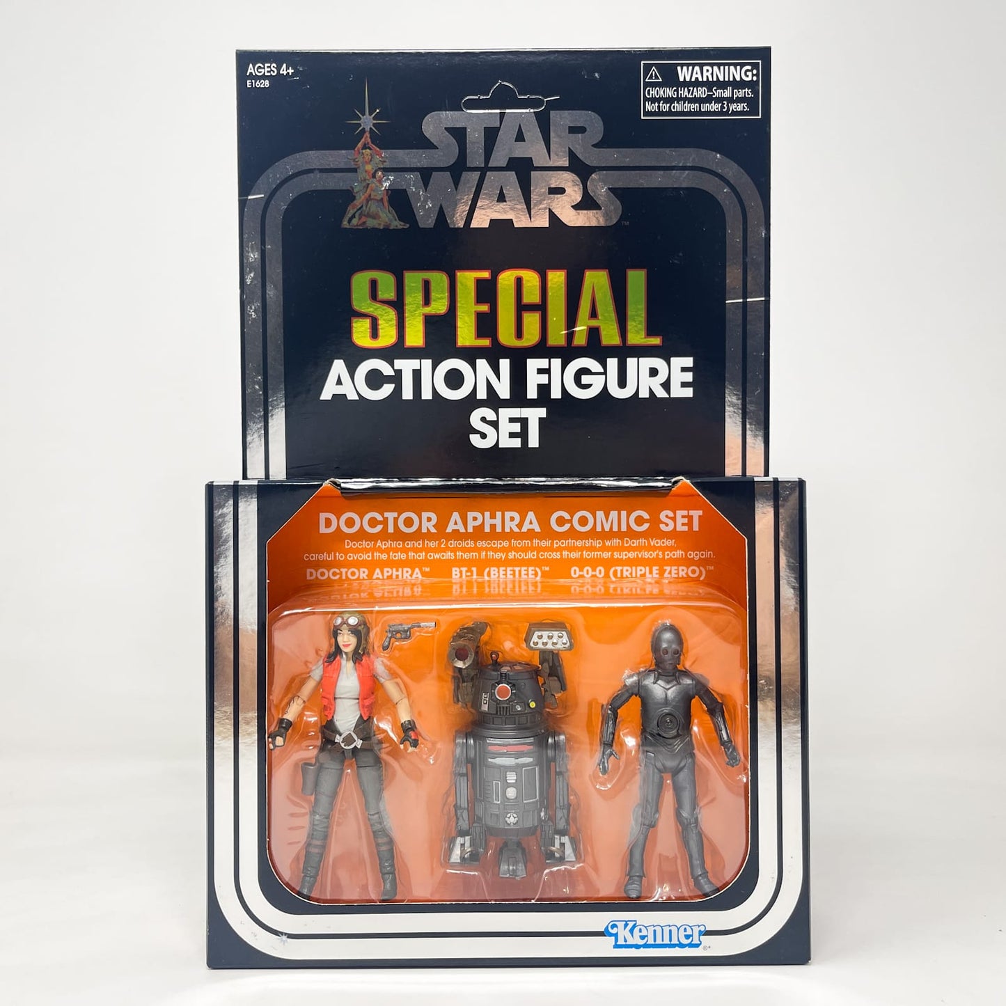 Vintage Hasbro Star Wars Vintage Collection Carded VC Multipack Doctor Aphra Comic 3-pack SDCC (Unpunched) - The Vintage Collection