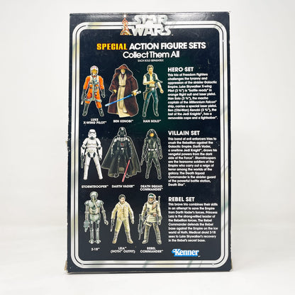 Vintage Hasbro Star Wars Vintage Collection Carded VC Multipack - Hero Set - Luke X-Wing, Ben Kenobi, Han Solo- Hasbro Vintage Collection Special Action Figure Set