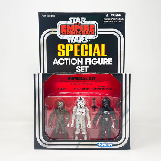 Vintage Hasbro Star Wars Vintage Collection Carded VC Multipack -Imperial Set 4-LOM, AT-AT Driver, TIE Pilot  - Hasbro Vintage Collection (2010)