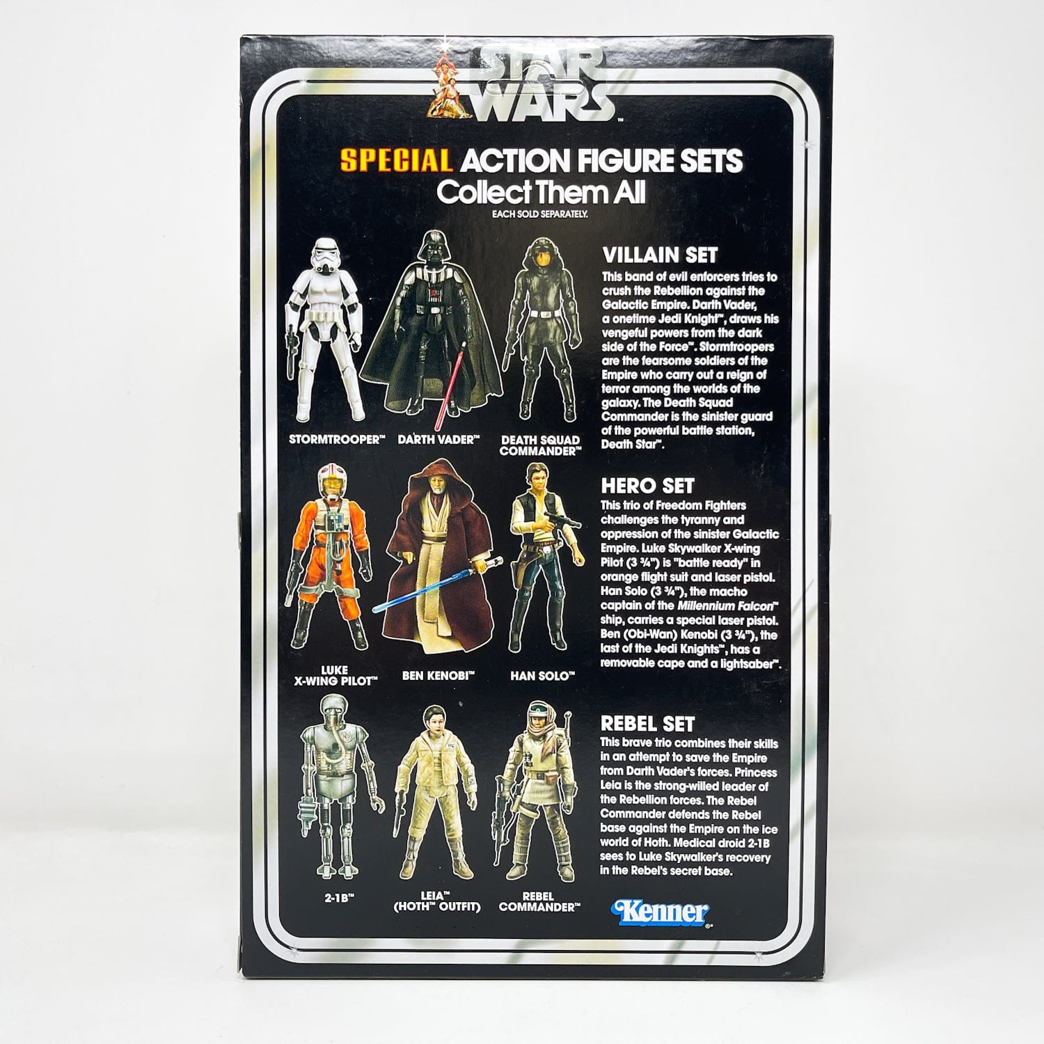 Vintage Hasbro Star Wars Vintage Collection Carded VC Multipack - Villain Set - Darth Vader, Stormtrooper, DSC - Hasbro Vintage Collection (2011)
