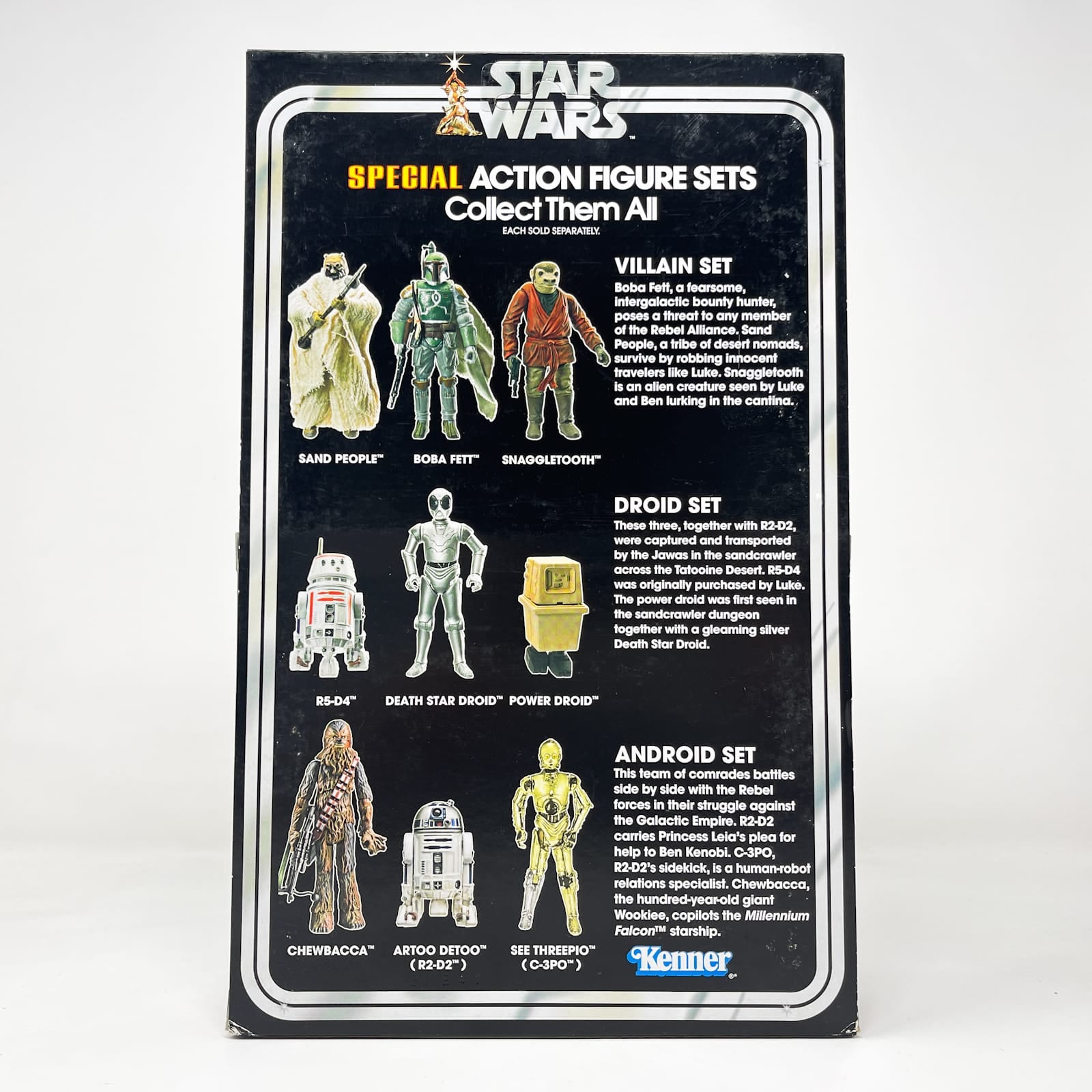 Vintage Hasbro Star Wars Vintage Collection Carded VC Multipack - Villain Set - Sand People,  Boba Fett, Snaggletooth  - Hasbro Vintage Collection (2012)