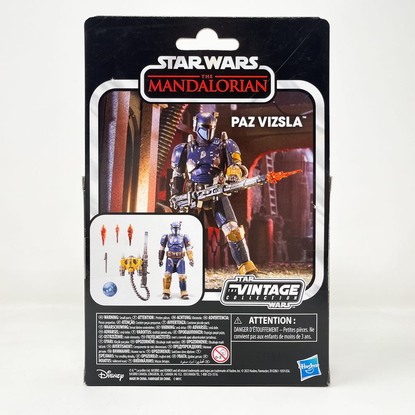 Vintage Hasbro Star Wars Vintage Collection Carded VC Paz Vizsla (Deluxe) - The Vintage Collection Hasbro Star Wars Figure