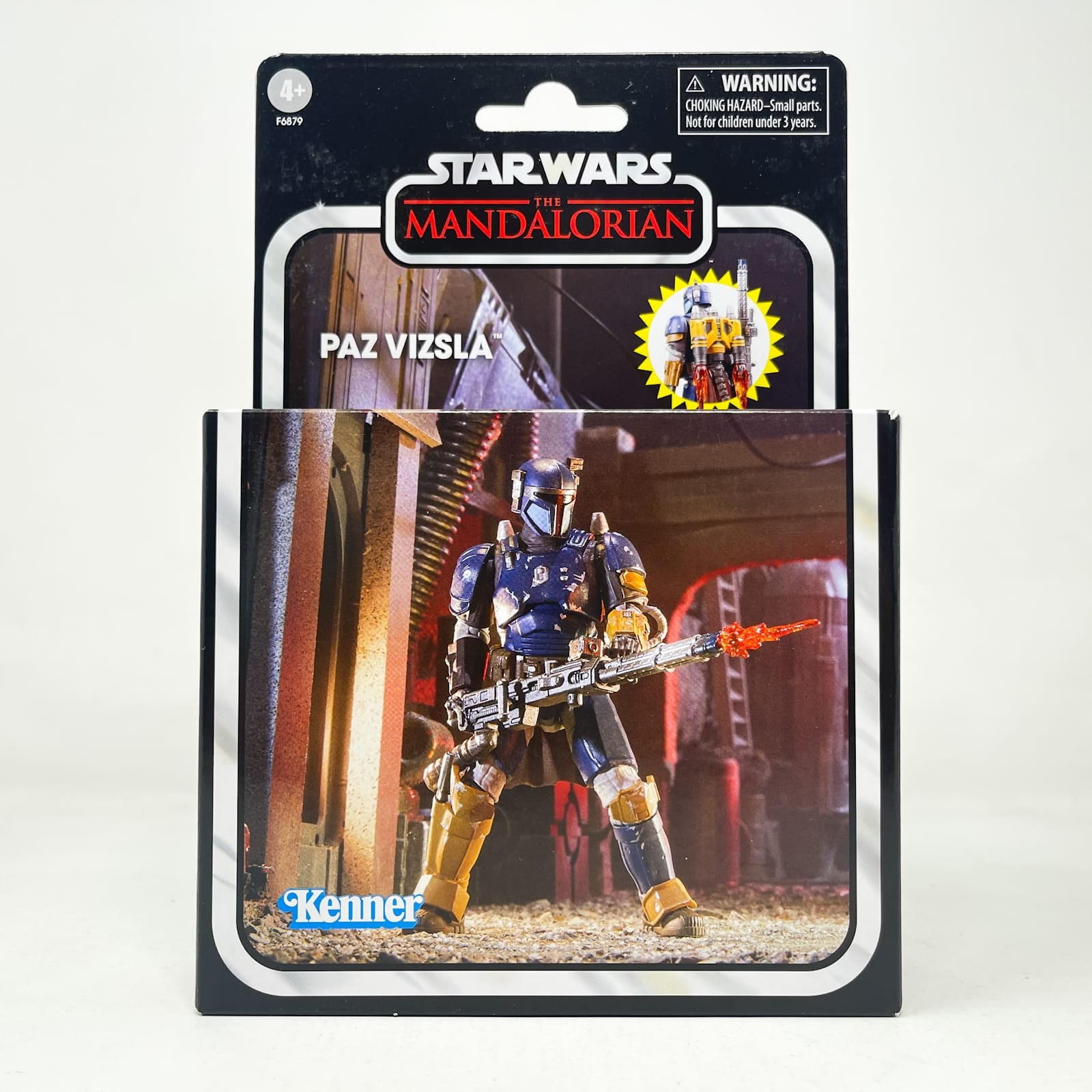 Vintage Hasbro Star Wars Vintage Collection Carded VC Paz Vizsla (Deluxe) - The Vintage Collection Hasbro Star Wars Figure