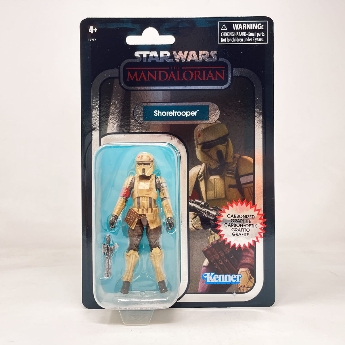 Vintage Hasbro Star Wars Vintage Collection Carded VC Shoretrooper - Carbonized (2021) - The Vintage Collection