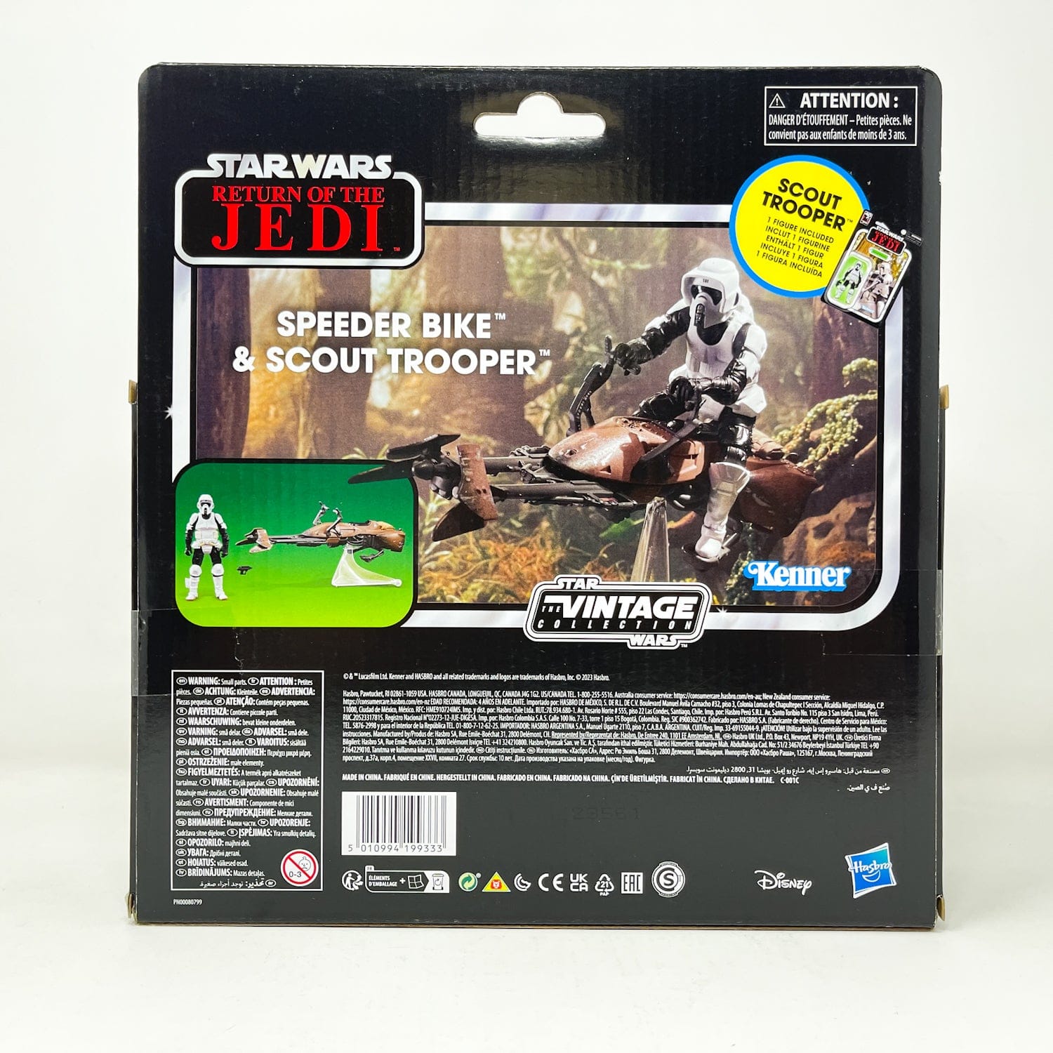 Vintage Hasbro Star Wars Vintage Collection Carded VC Speeder Bike & ROTJ Scout Trooper (Deluxe) - Hasbro Vintage Collection (2023)