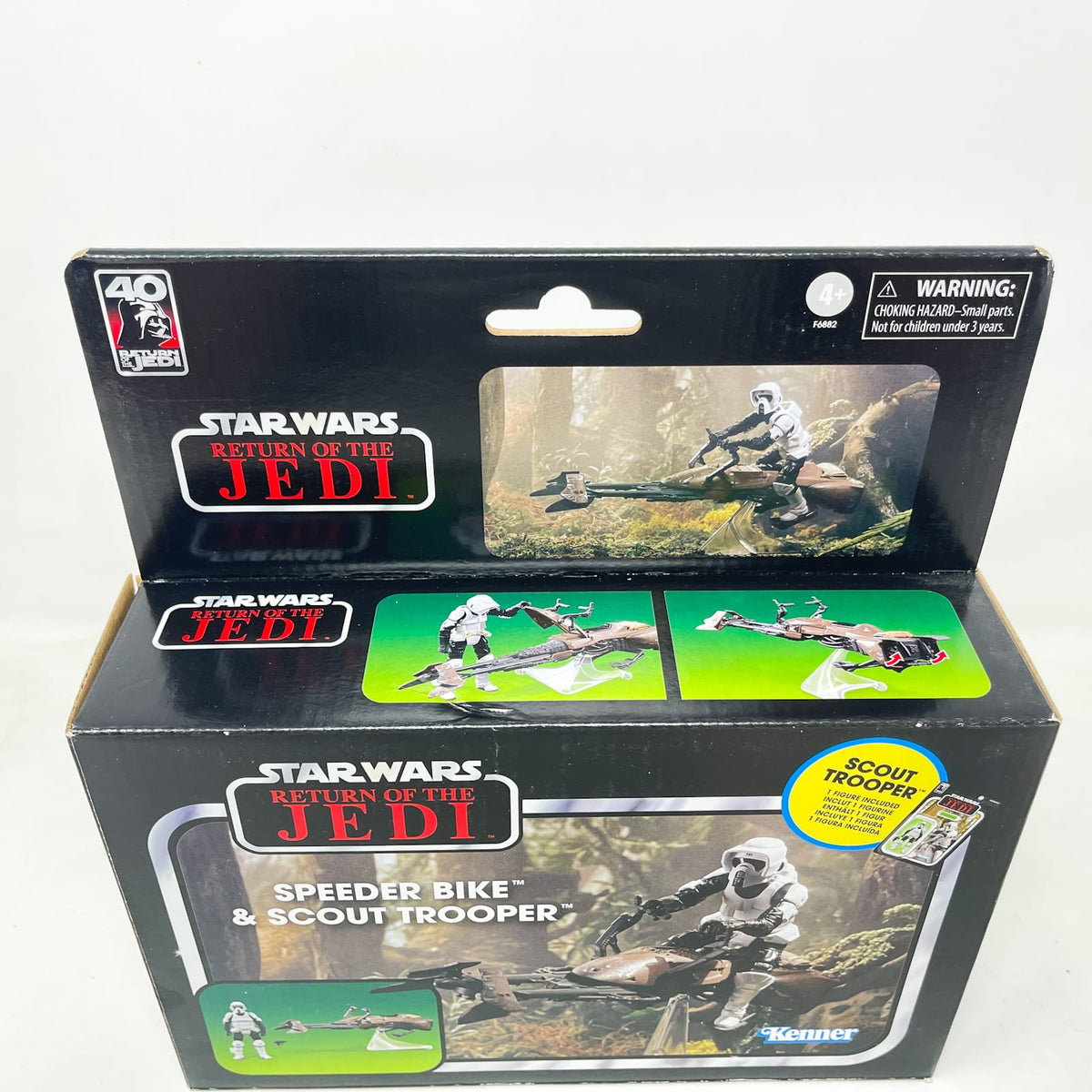Vintage Hasbro Star Wars Vintage Collection Carded VC Speeder Bike & ROTJ Scout Trooper (Deluxe) - Hasbro Vintage Collection (2023)